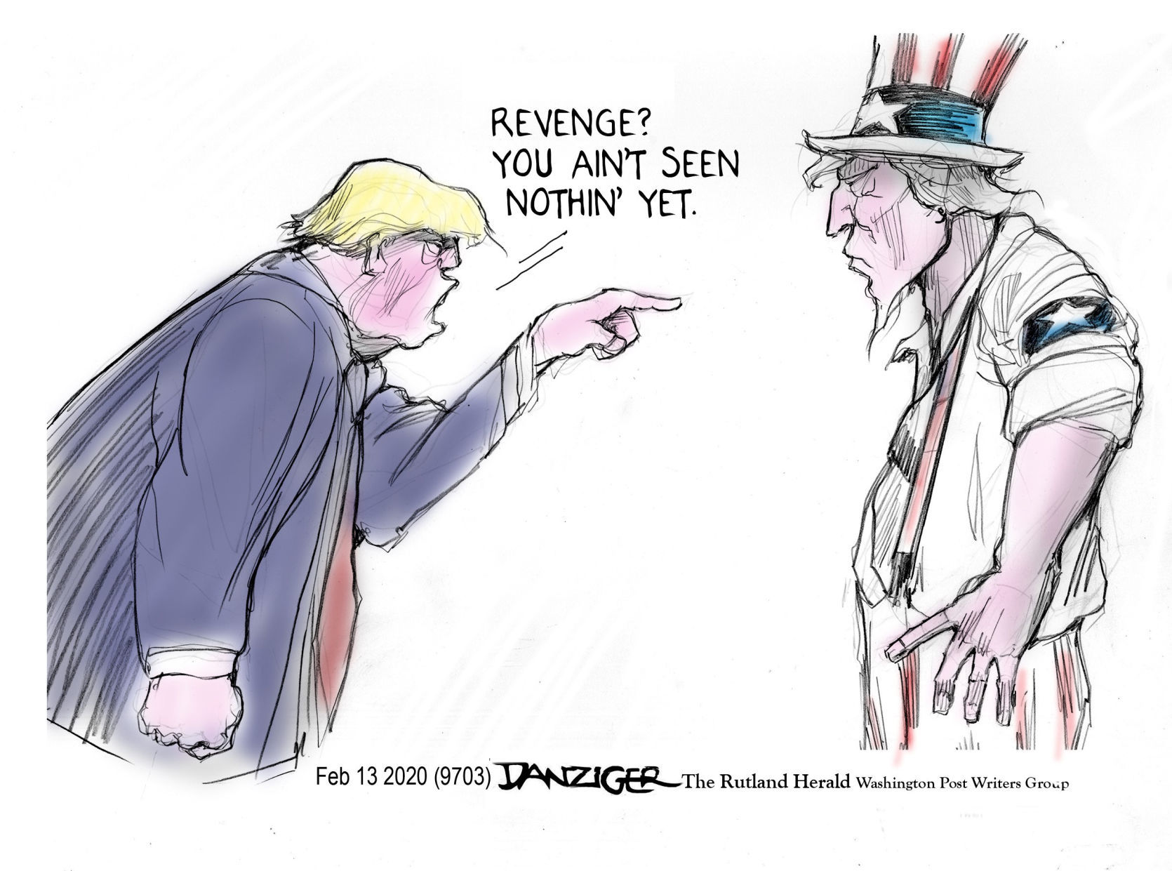 Jeff Danziger cartoon